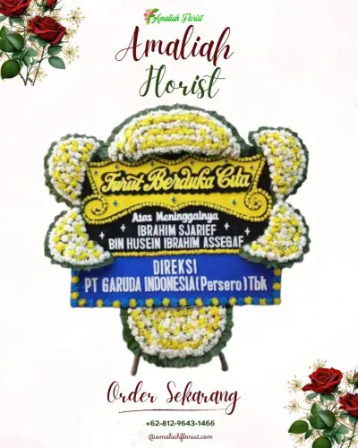 Papan Bunga Duka di Sri Padang